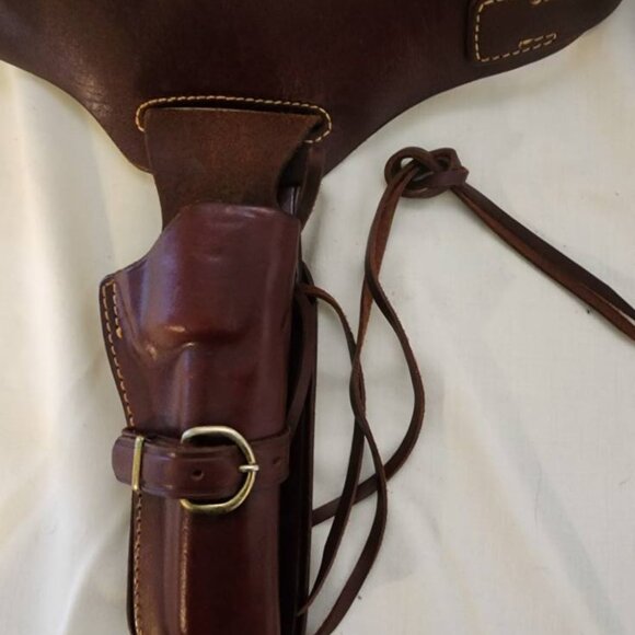 Triple K 114-15 Western Leather Belt & Holster - Picture 3 of 10